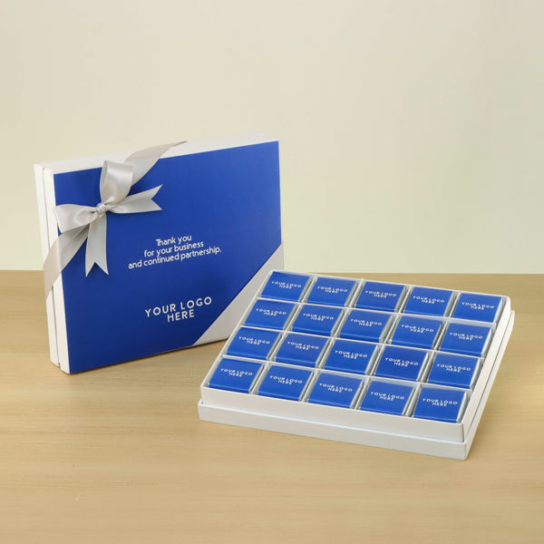 Set of 3 corporate customized premium chocolate 20P hard box
