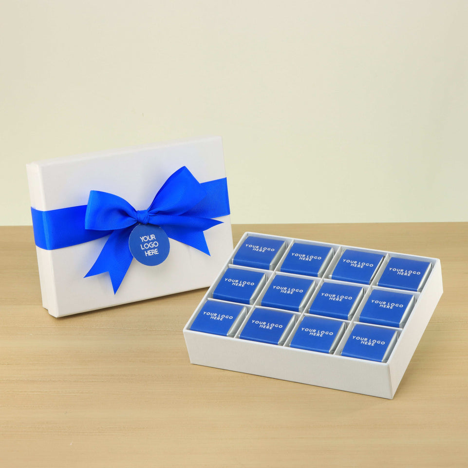 Set of 5 corporate customized premium chocolate 12P hard box