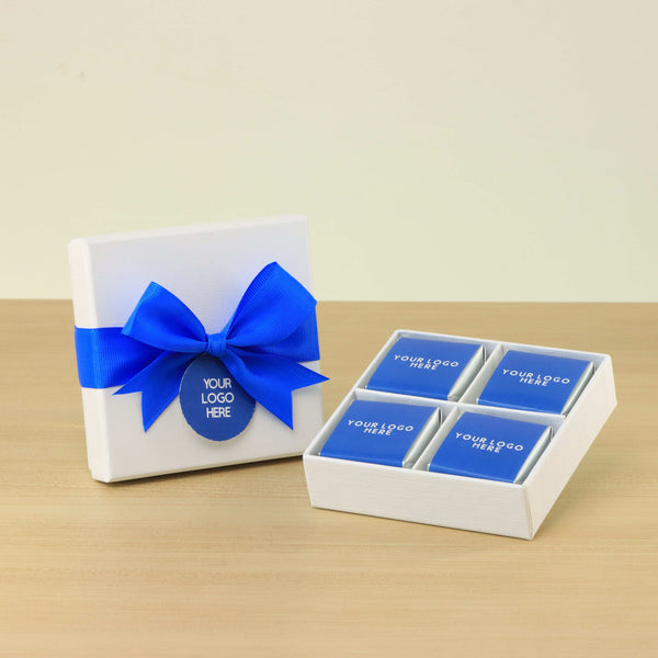 Set of 15 corporate customized premium chocolate 4P hard box