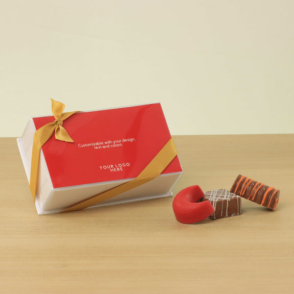 Set of 20 Corporate customized premium chocolate hard box giveaway