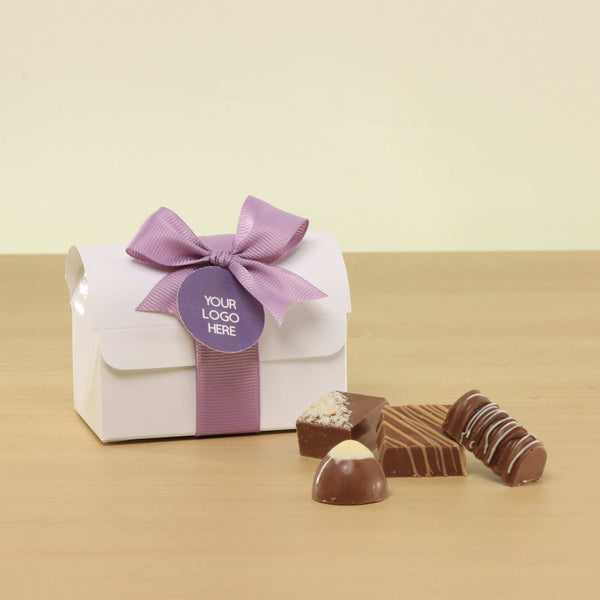 Set of 20 corporate customized premium chocolate chest box giveaway