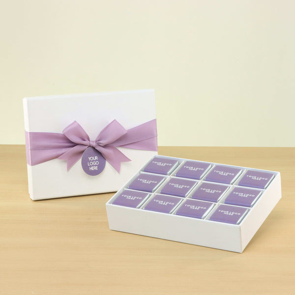 Set of 5 corporate customized premium chocolate 12P hard box