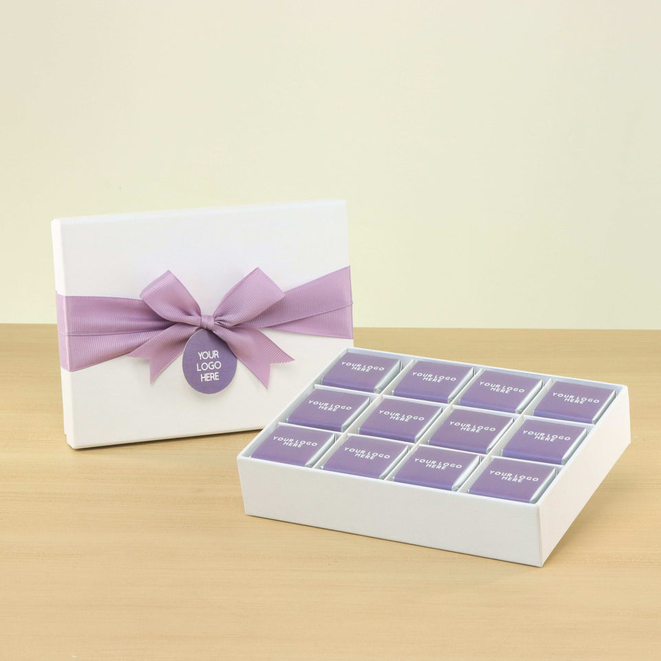 Set of 5 corporate customized premium chocolate 12P hard box