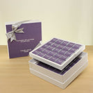 Corporate customized premium chocolate 2-layer hard box