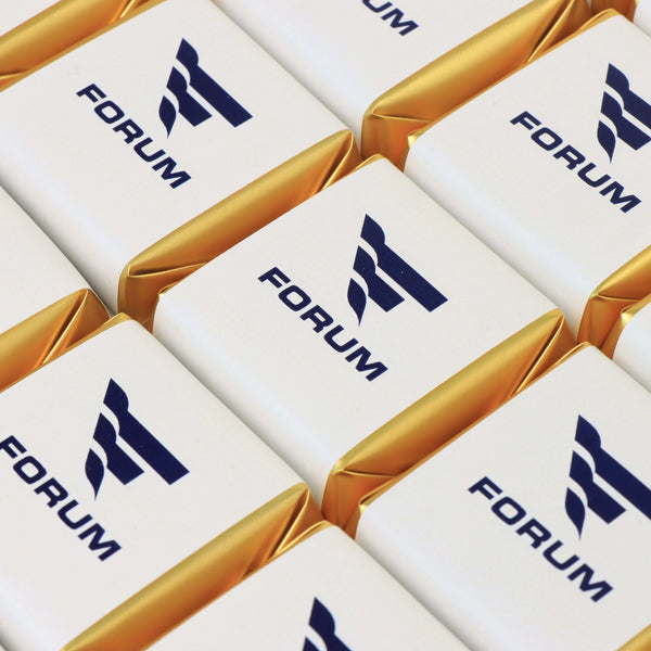 Corporate customized premium chocolate 2-layer hard box