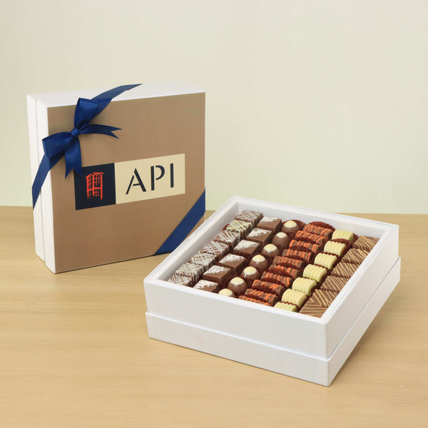 Set of 2 corporate customized premium chocolate hard box