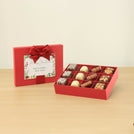 Christmas designed premium chocolate 12P hard box