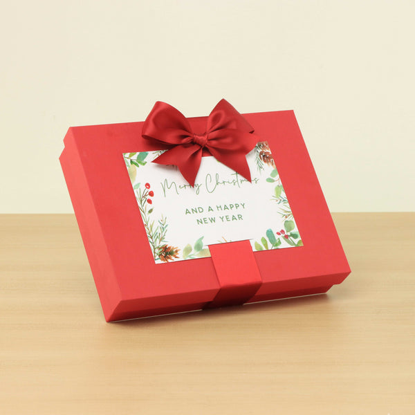 Christmas designed premium chocolate 12P hard box