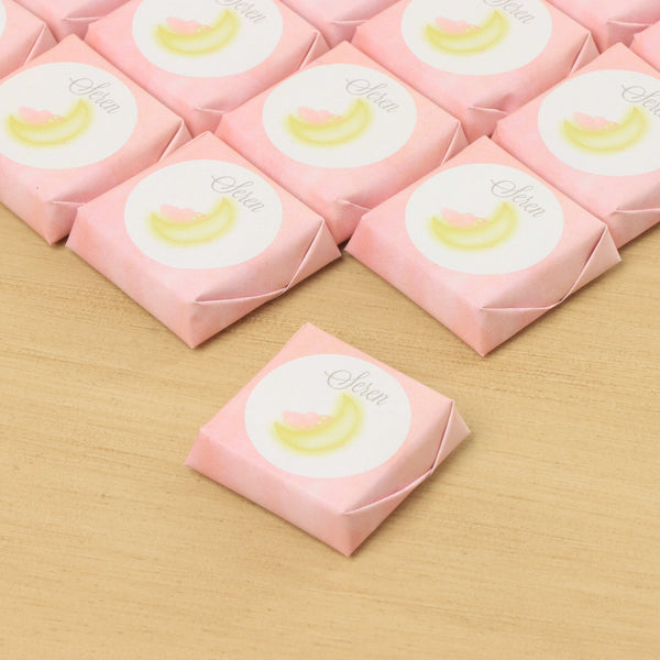 Baby girl personalized moon designed premium chocolate