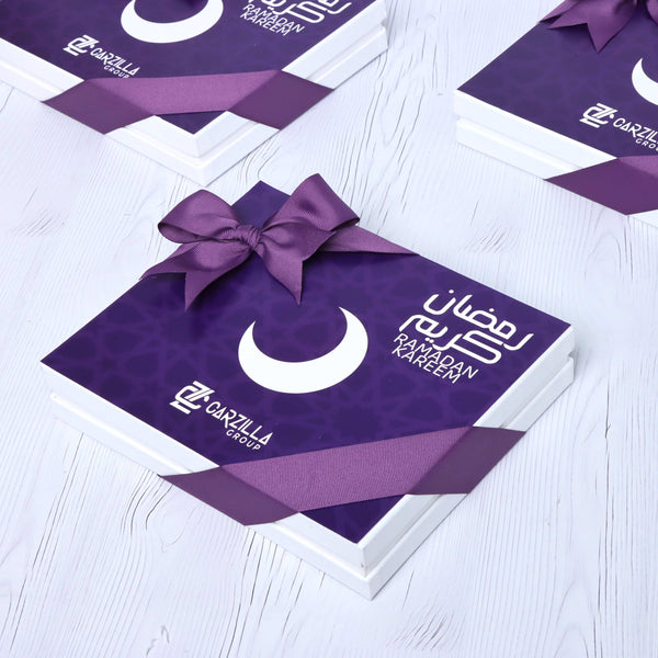 Set of 3 corporate customized premium nut stuffed dates 20P hard box