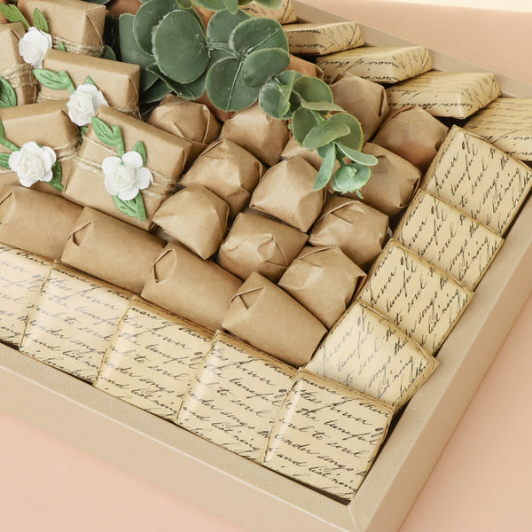 Rustic Theme Designed premium Chocolate medium Leather Tray