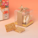 Happy Diwali elephant floral designed premium chocolate & sweets medium acrylic tray