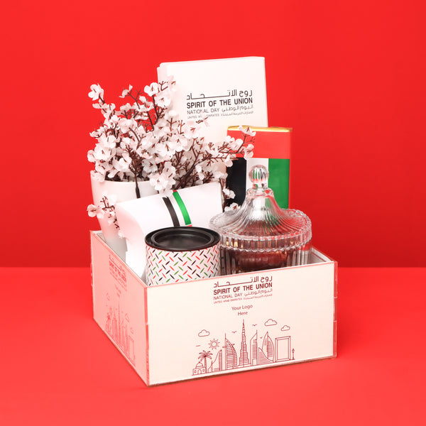 National day designed premium chocolate & sweets acrylic tray