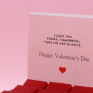 I love you "valentine" designed chocolate small hamper