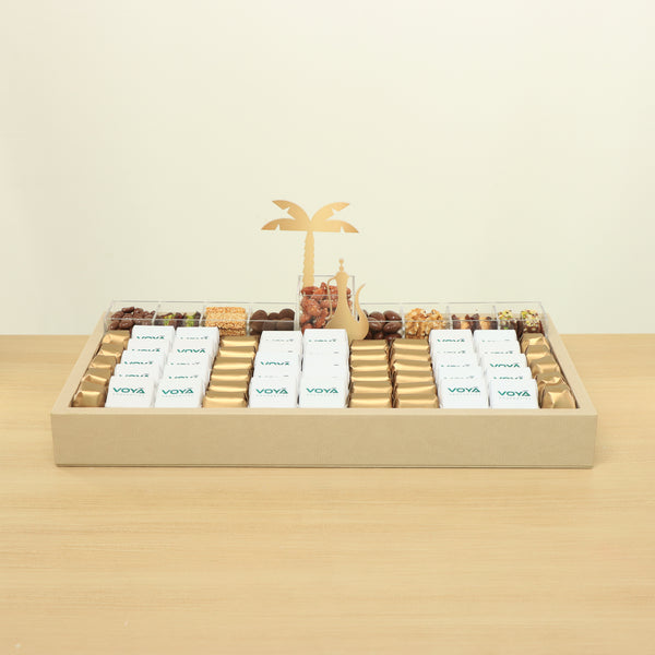 Corporate customize designed premium chocolate & sweets medium tray