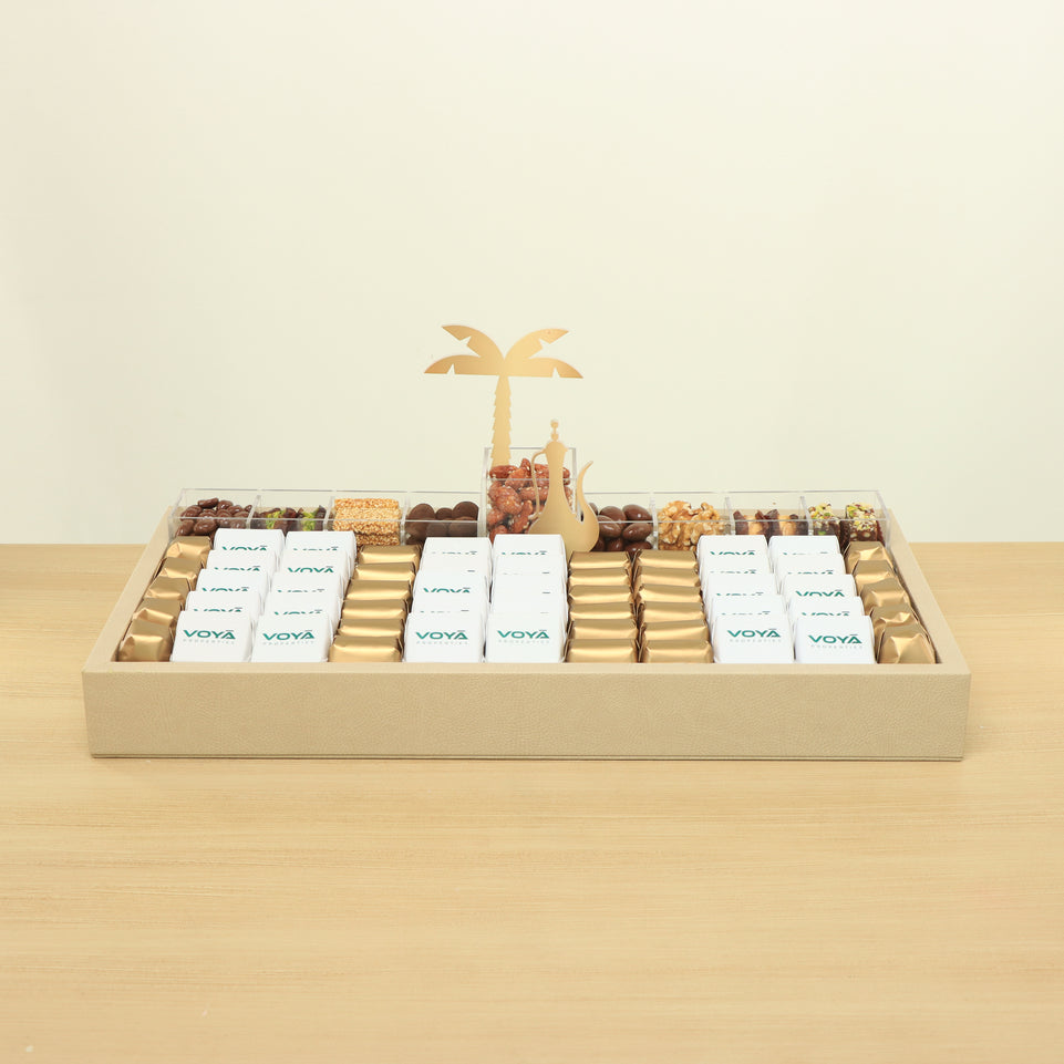 Corporate customize designed premium chocolate & sweets medium tray
