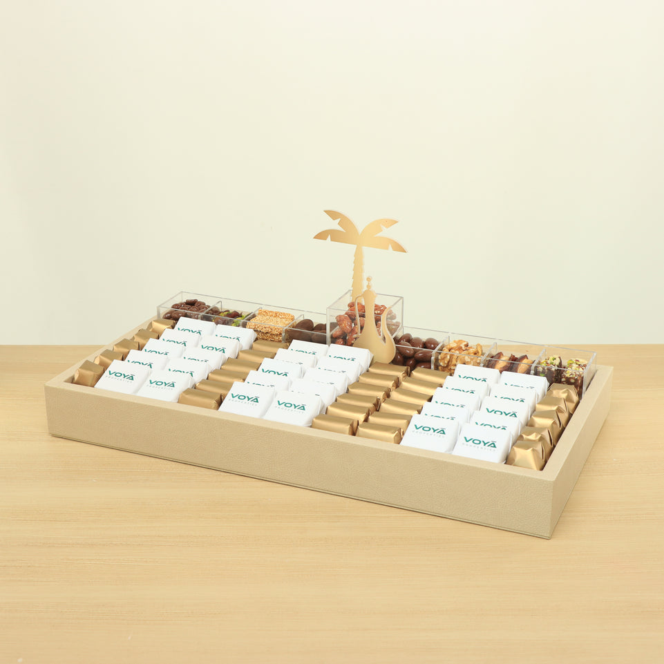 Corporate customize designed premium chocolate & sweets medium tray