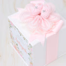 Set of 20 Baby girl ballerina shoes decorated candle hard box