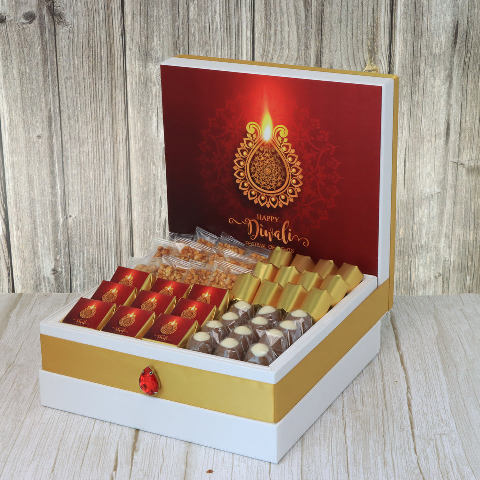 Diwali designed premium chocolate large hamper