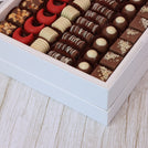 Work bestie designed premium chocolate one layer hard box
