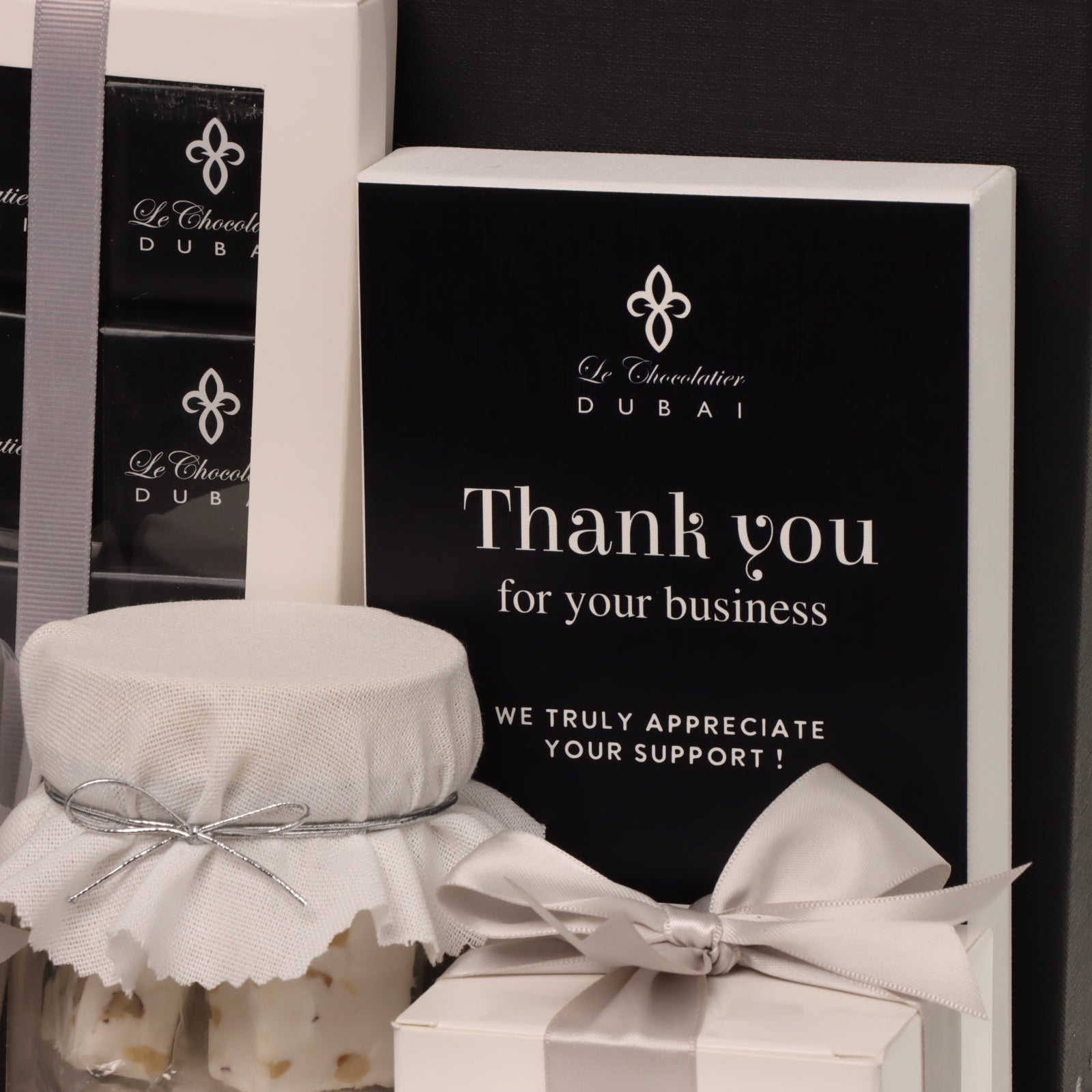 Corporate customized premium chocolate & sweets large hamper