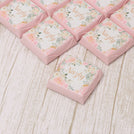 Baby girl flower designed chocolate
