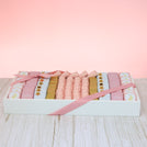 Baby girl moon theme personalized designed chocolate medium leather tray