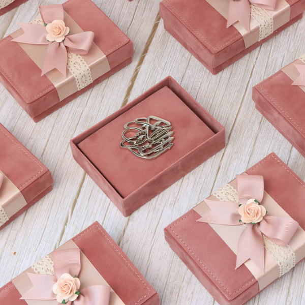 Set of 20 Baby decorated quran velvet box