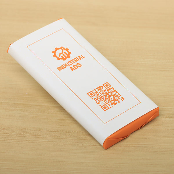 Set of 10 Corporate Customized designed plain milk chocolate bar