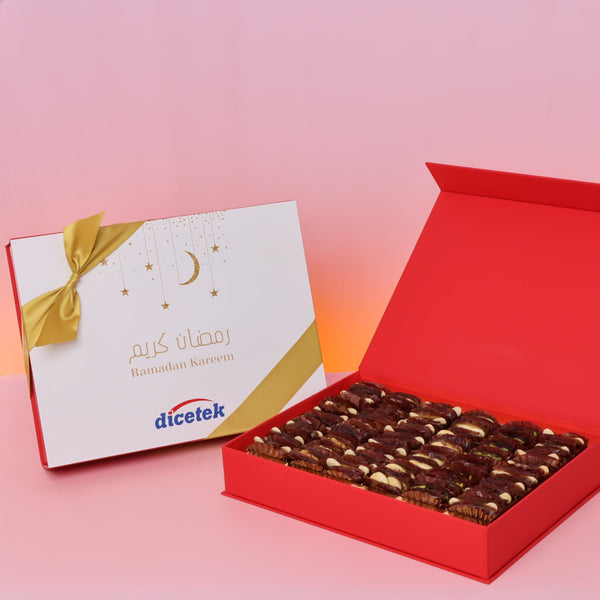 Set of 2 Ramadan Kareem corporate customized dates magnetic box