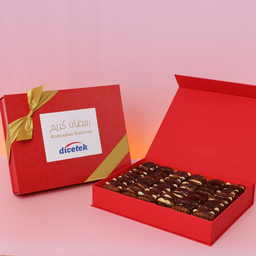 Set of 2 Ramadan Kareem corporate customized dates magnetic box