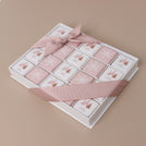 Christmas tree & snow flake designed premium chocolate view top hard box