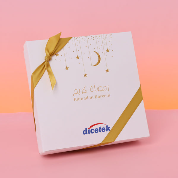 Set of 3 Ramadan Kareem corporate  customized dates hard box