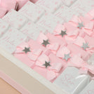 Baby Girl moon star designed chocolate large leather tray with personalized designed acrylic backdrop.