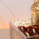 Ramadan calligraphic designed premium chocolate & sweets medium acrylic tray