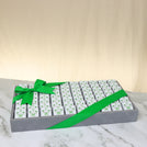 Corporate customized premium chocolate medium leather tray