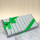 Corporate customized premium chocolate medium leather tray