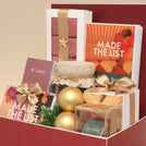 Corporate customized premium chocolate & sweets large printed hamper