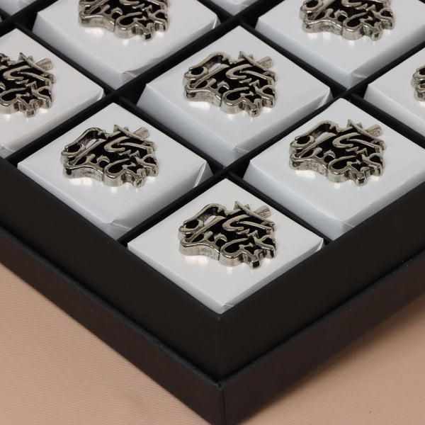 Set of 3 Corporate customized decorated chocolate 20P hard box