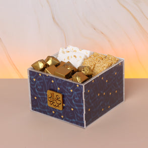 Eid mubarak designed chocolate & swee...