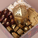 Ramadan Kareem colorful patches designed chocolate and sweet acrylic medium tray