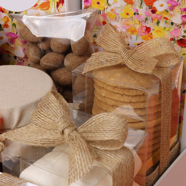 Happy diwali flower pattern design premium chocolates & sweets extra large hamper