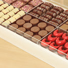 EID Mubarak premium chocolate & sweets medium leather tray