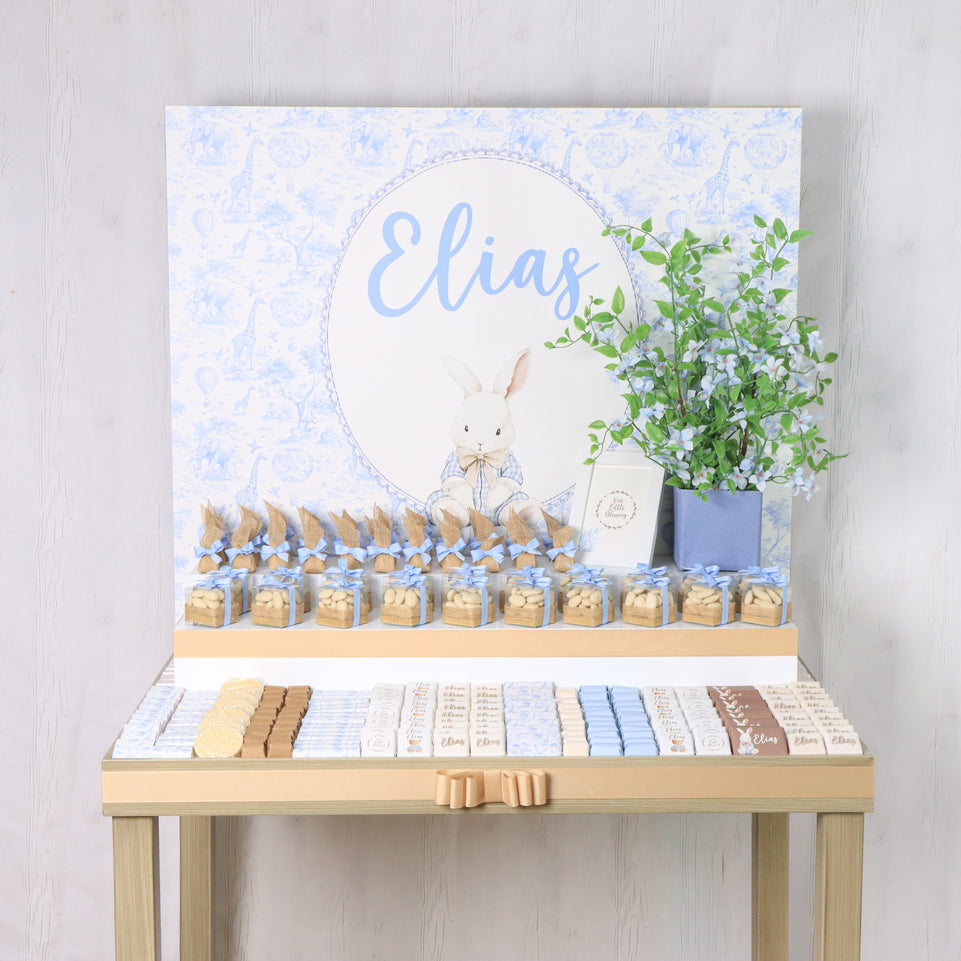 Baby customized safari designed premium chocolate table set up