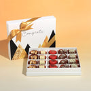 Congrats geometric designed 20P premium chocolate hard box