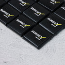 Corporate branded premium thin loose chocolate