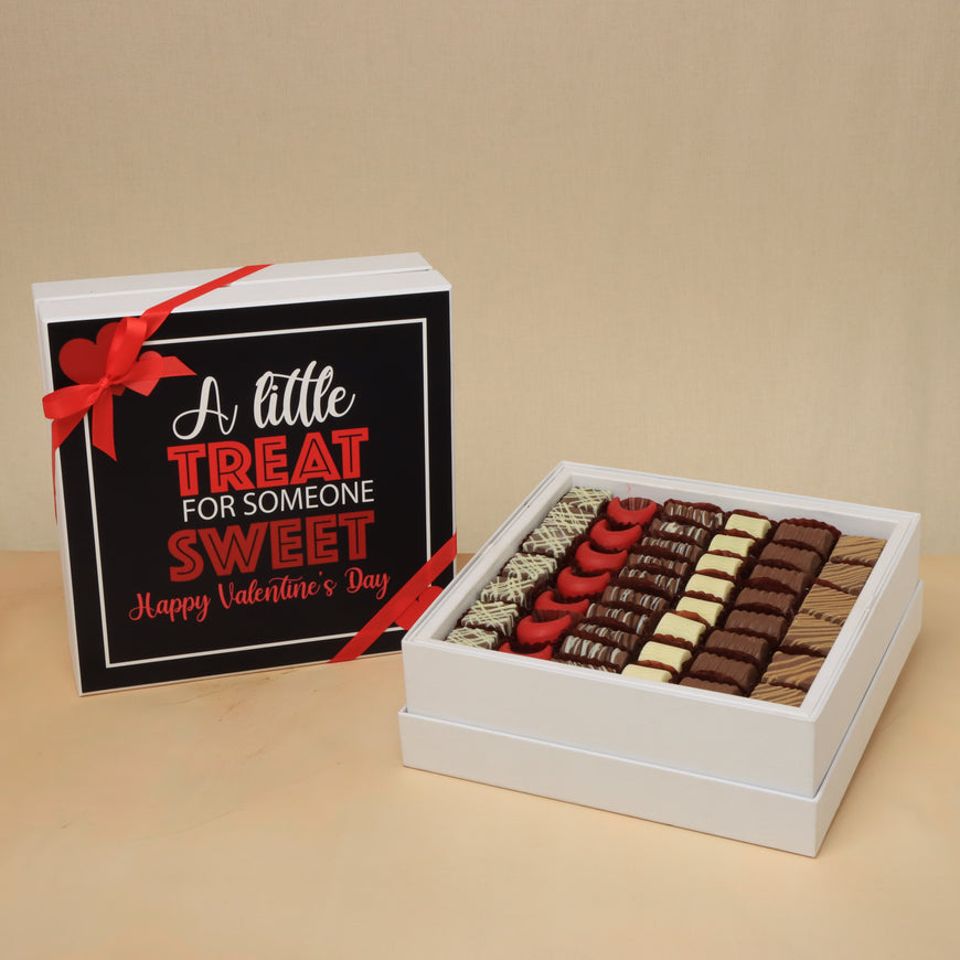Happy valentine's day designed premium chocolate hard box