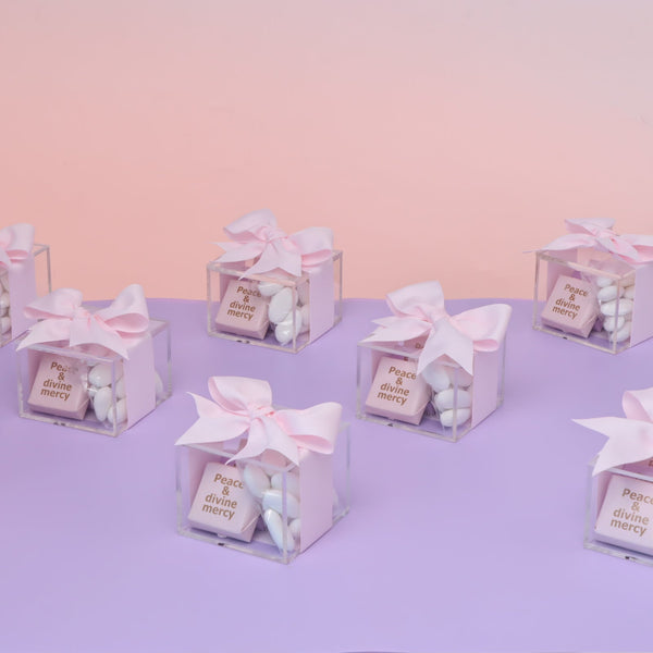 Set of 20 Eid Al adha designed chocolate Acrylic box