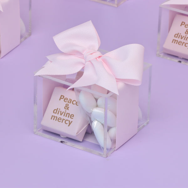 Set of 20 Eid Al adha designed chocolate Acrylic box