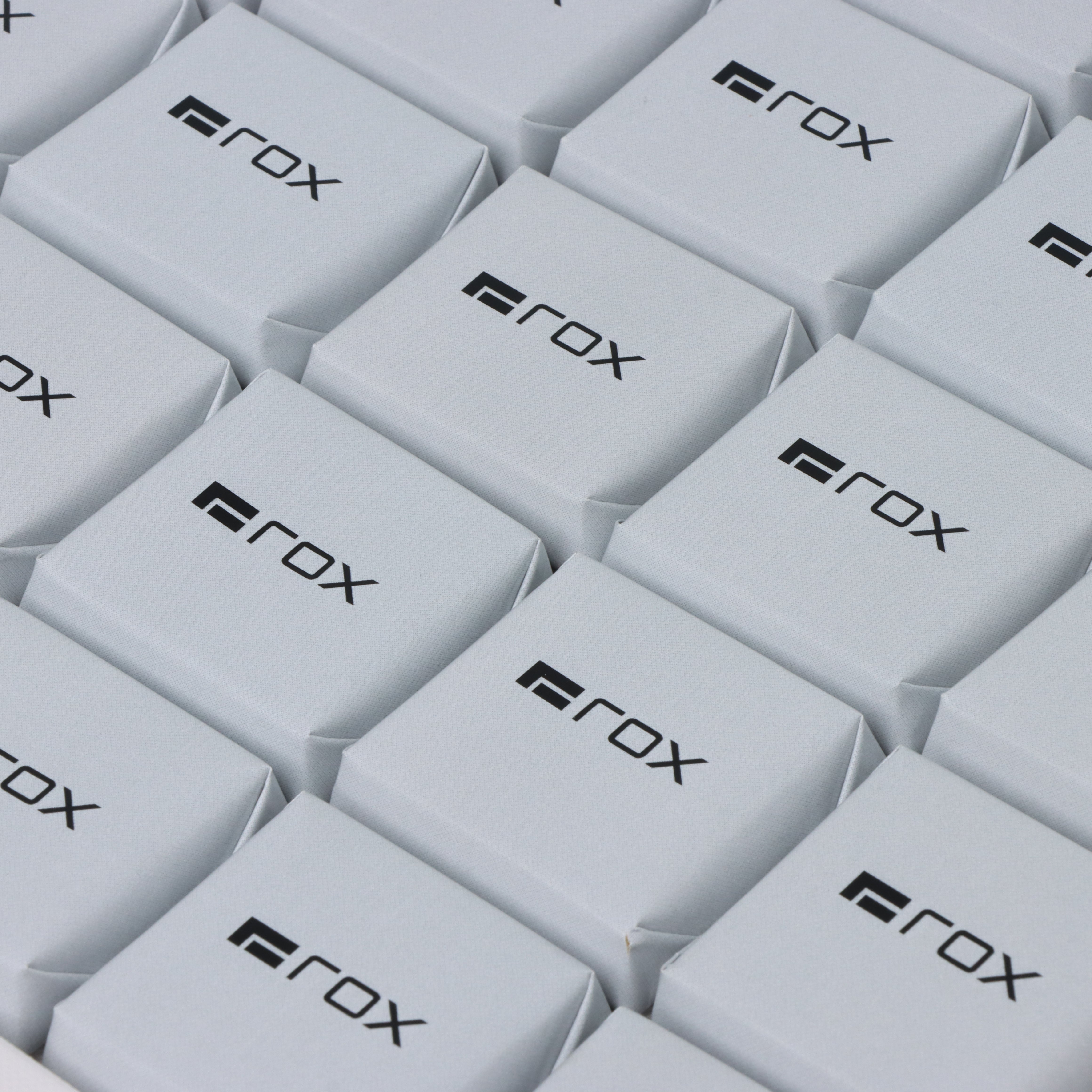 Corporate customized premium chocolate 2-layer hard box